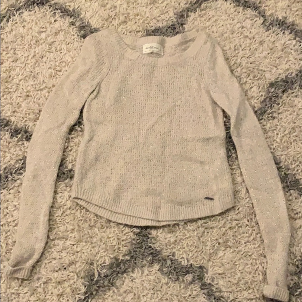 Abercrombie & Fitch Cream Sweater